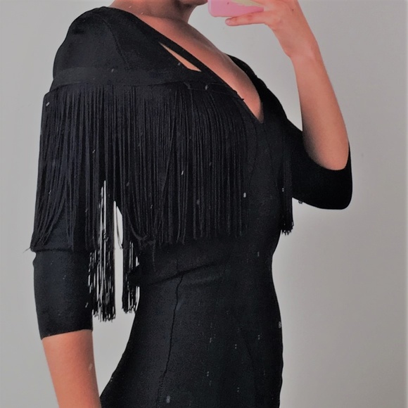 SALE DROP FOR A BLACK CLASSY CHRISTMAS EVE DRESS!! - Picture 2 of 5